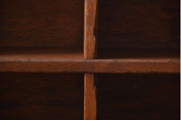 レトロ家具　昭和レトロ　小さなマス目棚(2)