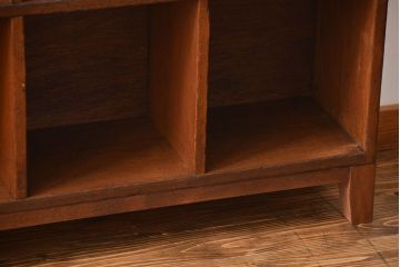 レトロ家具　昭和レトロ　小さなマス目棚(2)