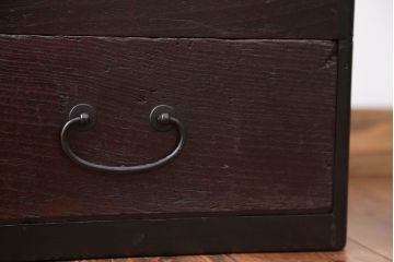 アンティーク雑貨　古民具・骨董 上等な金具付き長持(時代箪笥)