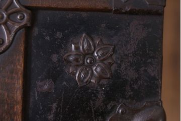 アンティーク雑貨　イギリスアンティーク　ブラックトランク