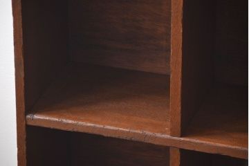 レトロ家具　 昭和レトロ　小さなマス目棚(3)