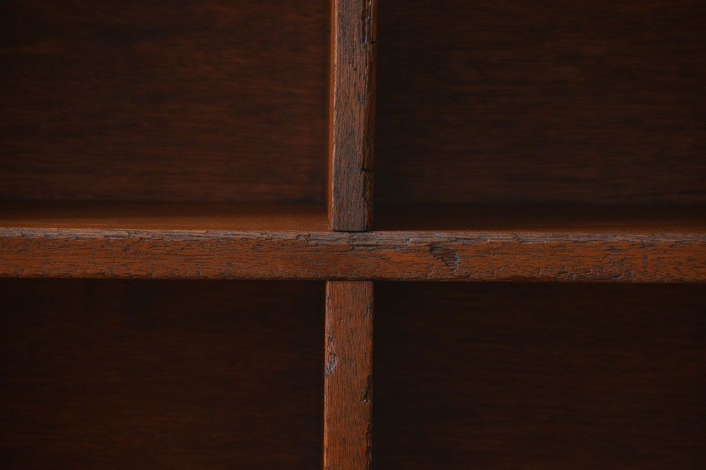 レトロ家具　 昭和レトロ　小さなマス目棚(3)