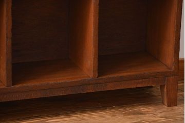 レトロ家具　 昭和レトロ　小さなマス目棚(3)