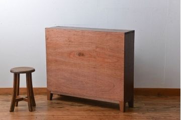 レトロ家具　 昭和レトロ　小さなマス目棚(3)