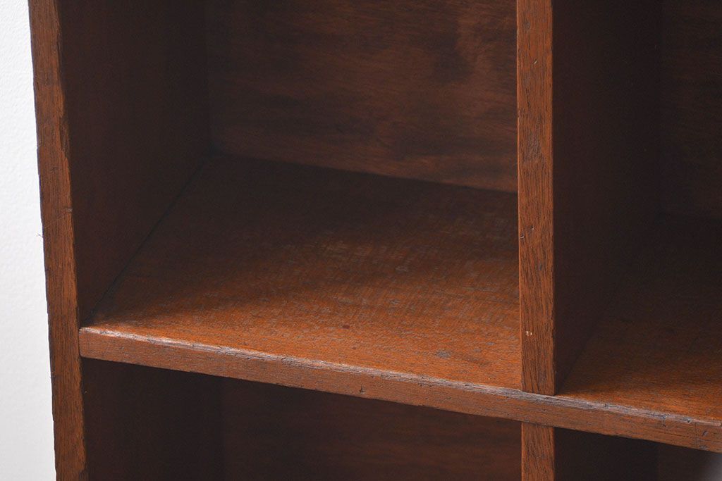 レトロ家具　昭和レトロ　小さなマス目棚(4)