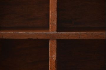 レトロ家具　昭和レトロ　小さなマス目棚(4)