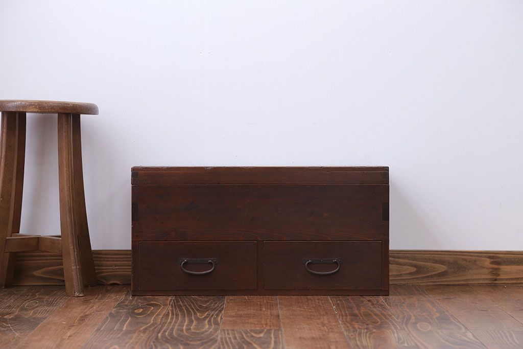 アンティーク雑貨　古民具・骨董 　アンティーク道具箱