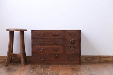 アンティーク家具　アンティーク　総桐小箪笥