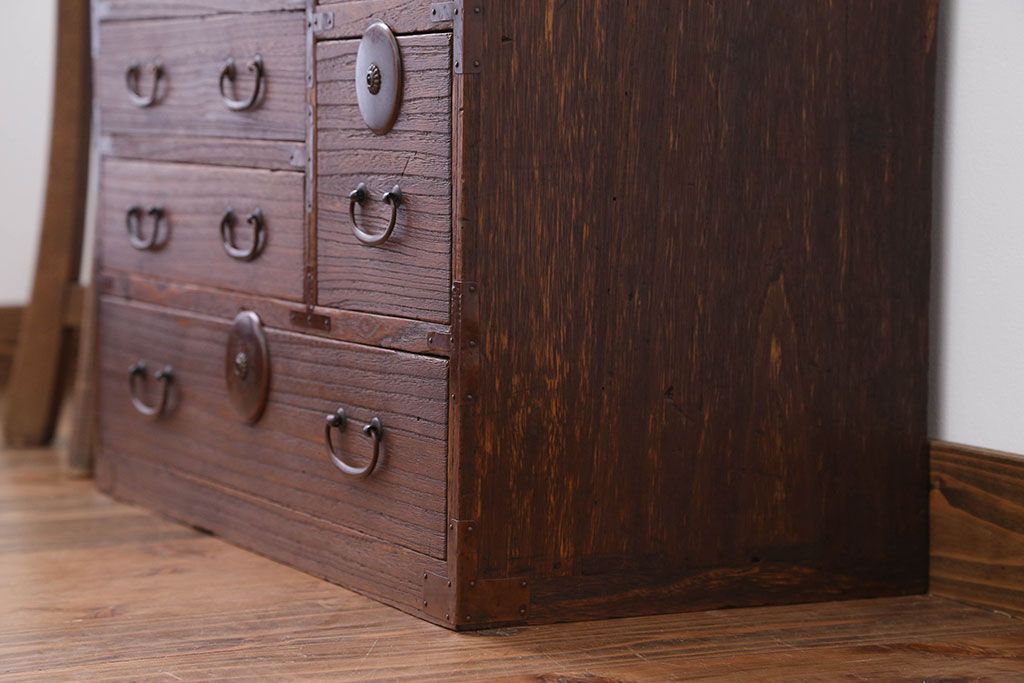 アンティーク家具　アンティーク　総桐小箪笥