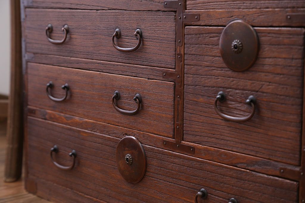 アンティーク家具　アンティーク　総桐小箪笥