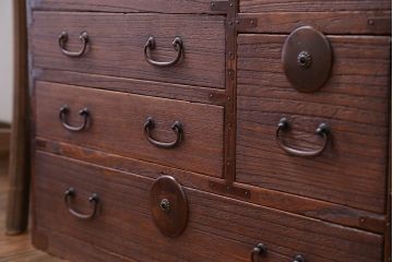 アンティーク家具　アンティーク　総桐小箪笥