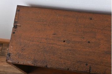 レトロ家具　昭和レトロ　小さなマス目棚(6)