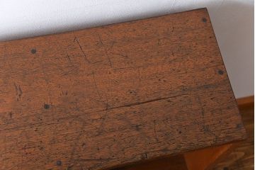 レトロ家具　昭和レトロ　小さなマス目棚(6)