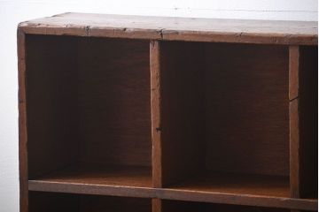 レトロ家具　昭和レトロ　小さなマス目棚(6)