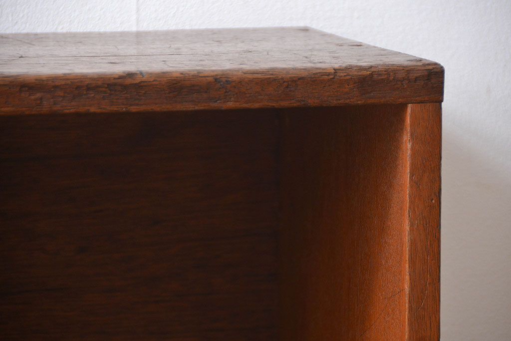 レトロ家具　昭和レトロ　小さなマス目棚(6)