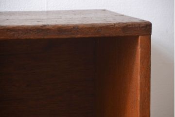 レトロ家具　昭和レトロ　小さなマス目棚(6)