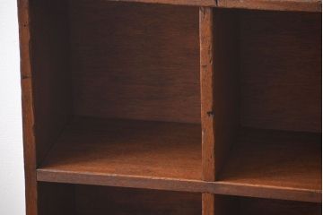 レトロ家具　昭和レトロ　小さなマス目棚(6)