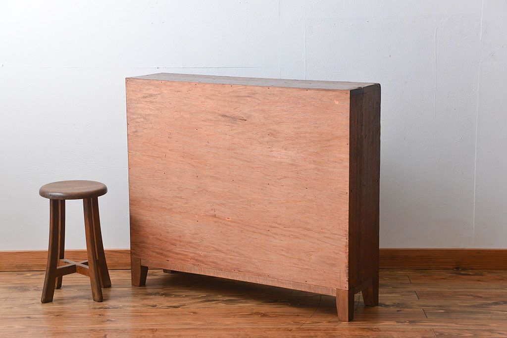 レトロ家具　昭和レトロ　小さなマス目棚(6)