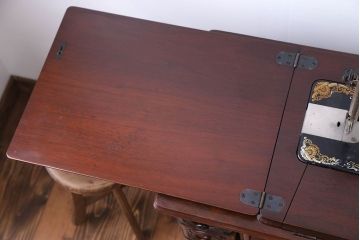 アンティーク雑貨　アンティーク　シンガー　足踏みミシン(シンガーミシン)