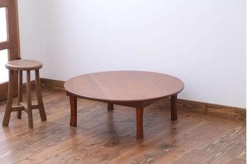 レトロ家具　昭和レトロ　小さなちゃぶ台(1)