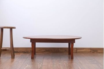 レトロ家具　昭和レトロ　小さなちゃぶ台(1)