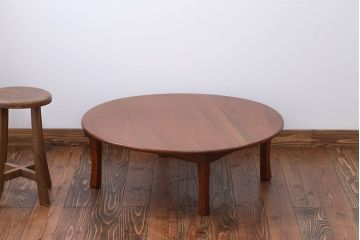 レトロ家具　昭和レトロ　小さなちゃぶ台(1)