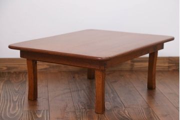 レトロ家具　昭和レトロ　小さなちゃぶ台(2)