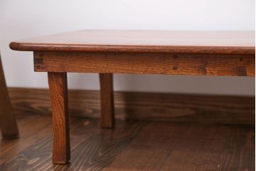 レトロ家具　昭和レトロ　小さなちゃぶ台(2)