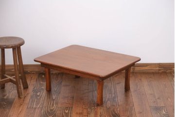 レトロ家具　昭和レトロ　小さなちゃぶ台(2)