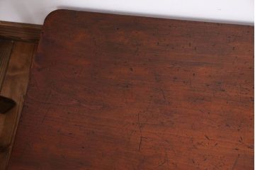 【ご成約済】檜材!脚のデザインが素敵な小さな机(加工費込み)