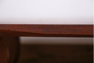 【ご成約済】檜材!脚のデザインが素敵な小さな机(加工費込み)