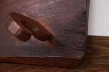 【ご成約済】檜材!脚のデザインが素敵な小さな机(加工費込み)