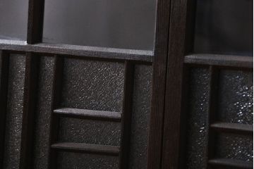 大正ロマン　両開きダイヤガラス扉(窓)