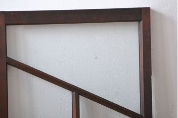 大正ロマン　両開きダイヤガラス扉(窓)