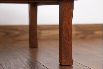 レトロ家具　昭和レトロ　小さなちゃぶ台(3)