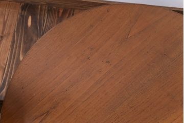 レトロ家具　昭和レトロ　小さなちゃぶ台(5)