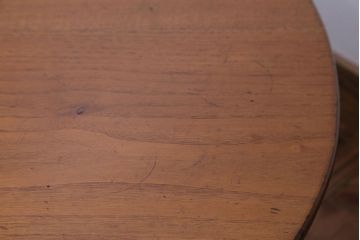 レトロ家具　昭和レトロ　小さなちゃぶ台(5)