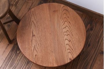 レトロ家具　昭和レトロ　小さなちゃぶ台(6)
