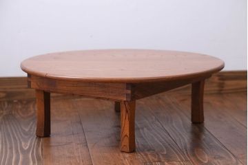 レトロ家具　昭和レトロ　小さなちゃぶ台(6)