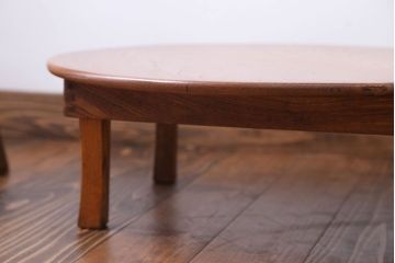 レトロ家具　昭和レトロ　小さなちゃぶ台(6)