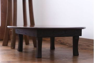 レトロ家具　昭和レトロ　小さなちゃぶ台(7)