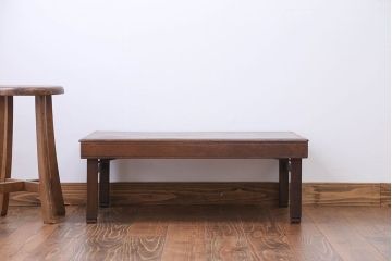 アンティーク家具　和モダン　お洒落な角ちゃぶ台