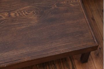 アンティーク家具　和モダン　お洒落な角ちゃぶ台