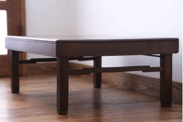 アンティーク家具　和モダン　お洒落な角ちゃぶ台
