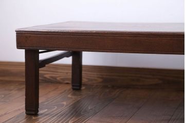 アンティーク家具　和モダン　お洒落な角ちゃぶ台