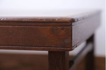 アンティーク家具　和モダン　お洒落な角ちゃぶ台