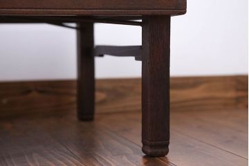 アンティーク家具　和モダン　お洒落な角ちゃぶ台