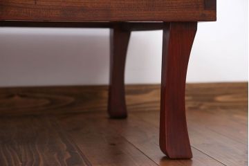 アンティーク家具　欅材　天板一枚板　大きなちゃぶ台
