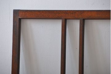 大正ロマン　当時物色ガラス入り!フィックス窓