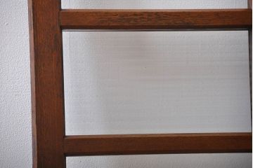 大正ロマン　当時物色ガラス入り!フィックス窓